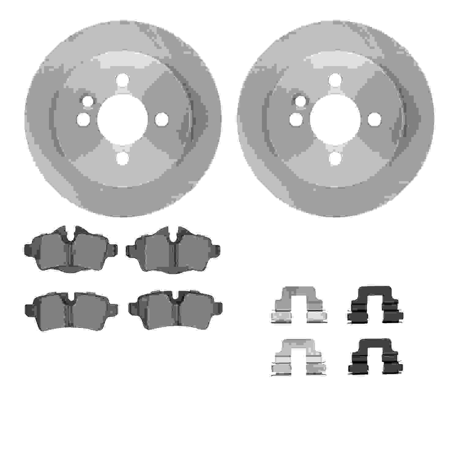 Dynamic Friction Company Disc Brake Kit 6512-32038