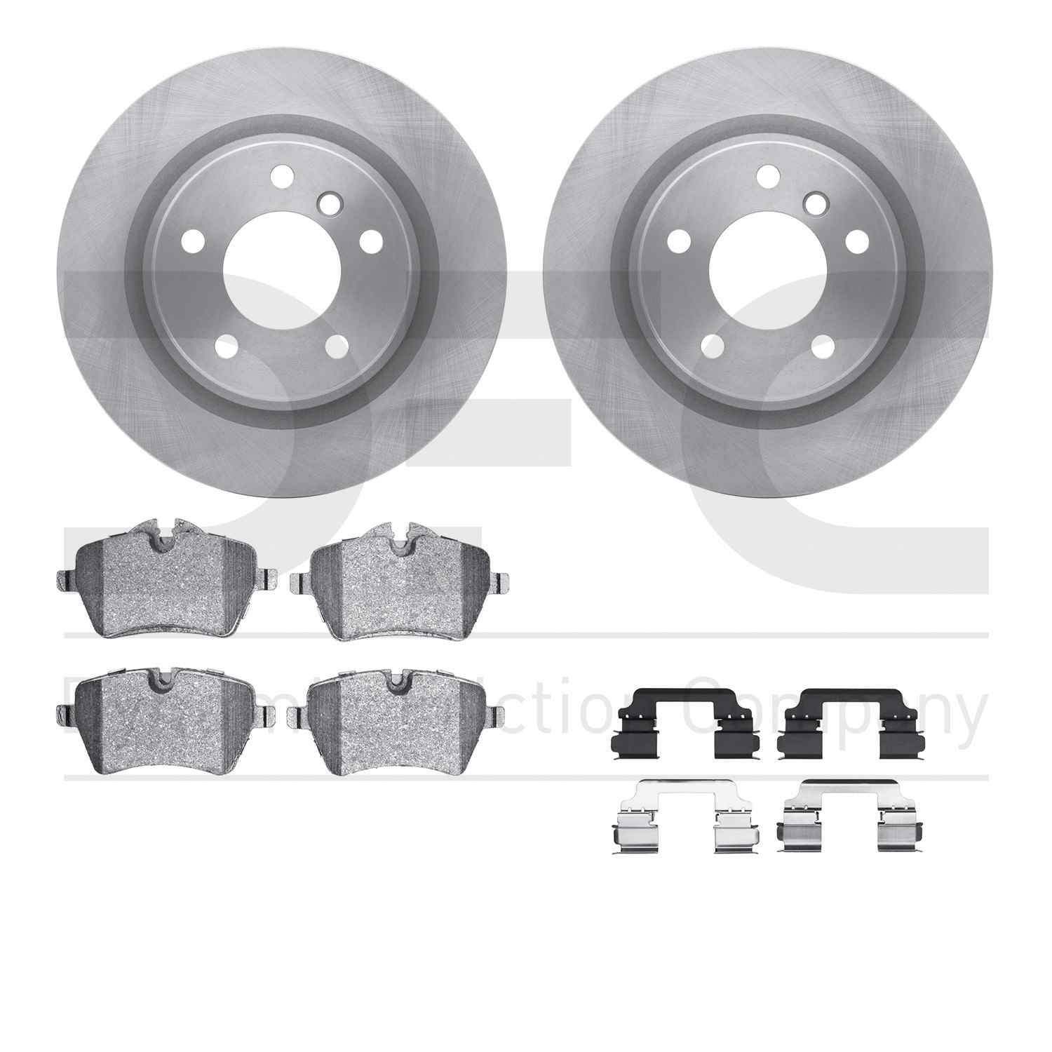 Dynamic Friction Company Disc Brake Kit 6512-32074