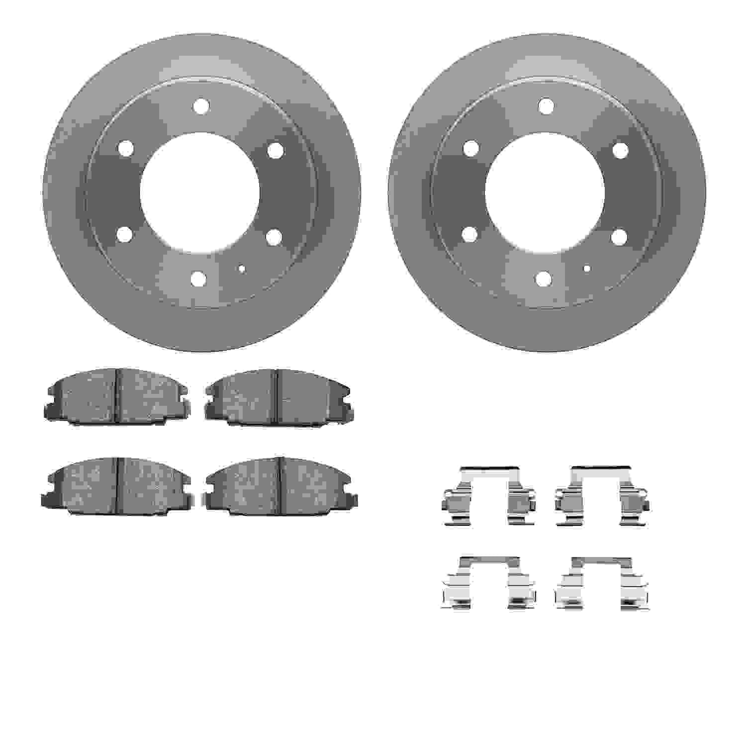 Dynamic Friction Company Disc Brake Kit 6512-37030