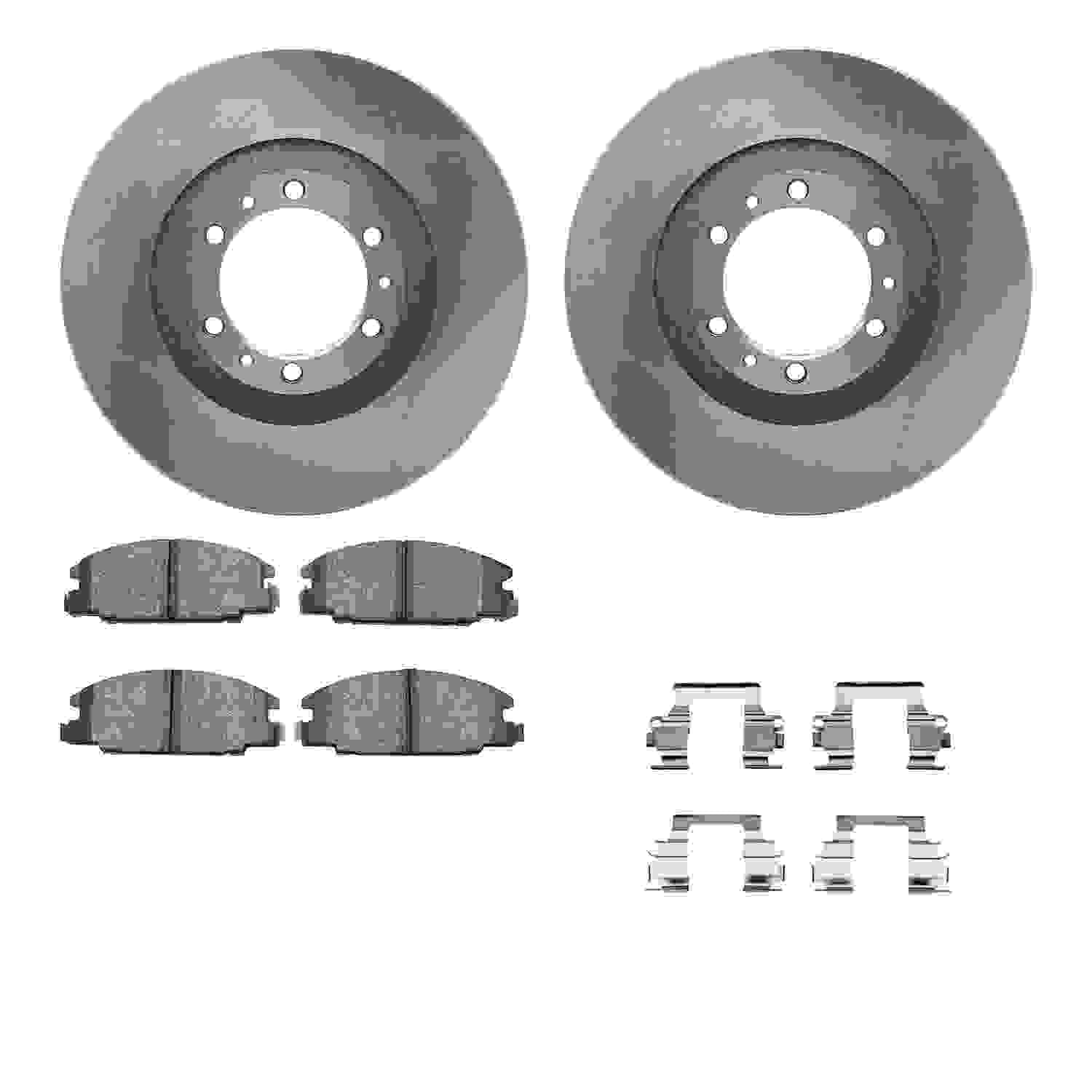 Dynamic Friction Company Disc Brake Kit 6512-37036