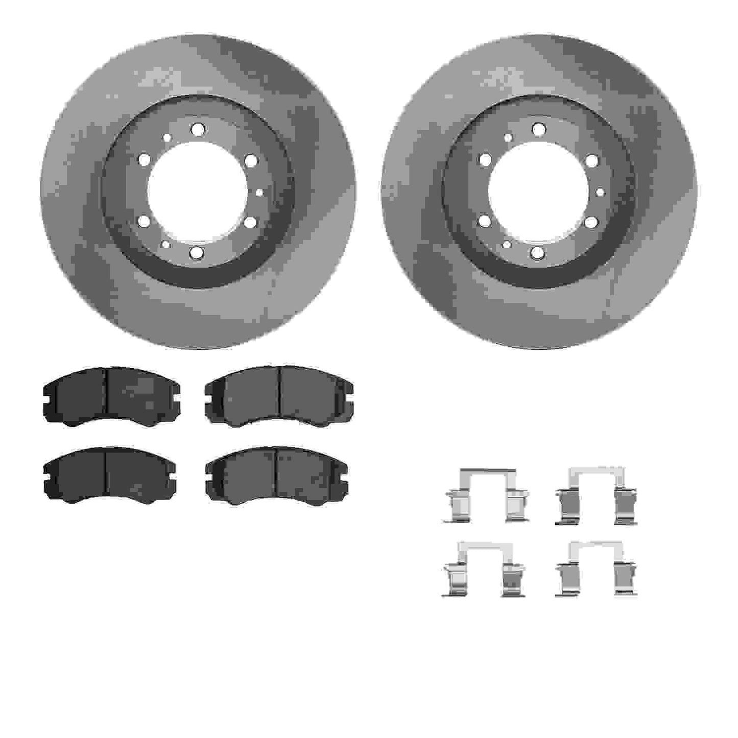 Dynamic Friction Company Disc Brake Kit 6512-37037
