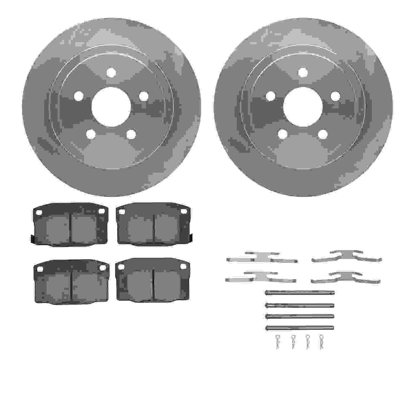 Dynamic Friction Company Disc Brake Kit 6512-39034