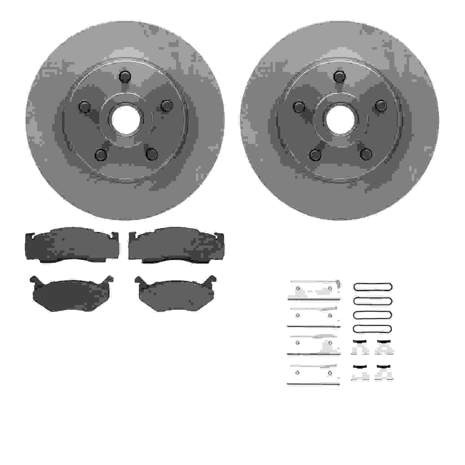 Dynamic Friction Company Disc Brake Kit 6512-39035