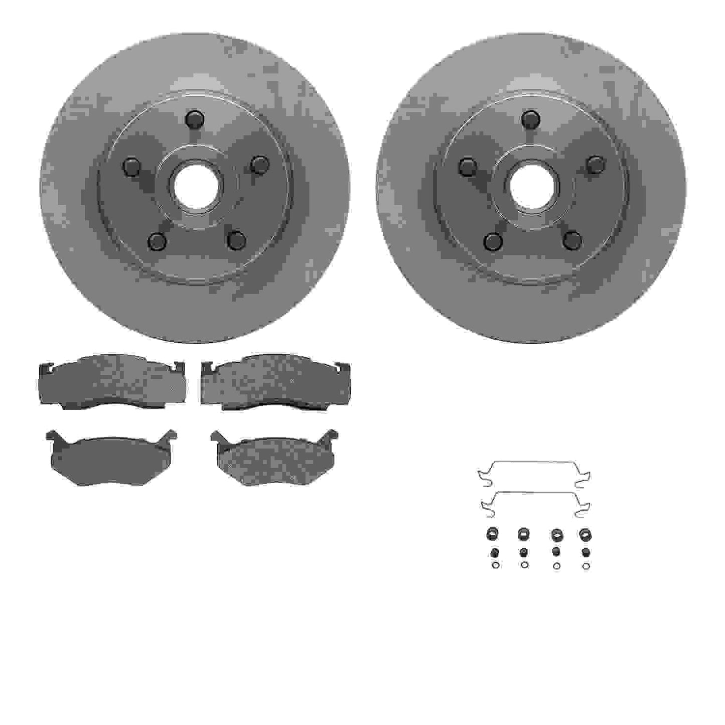 Dynamic Friction Company Disc Brake Kit 6512-39038