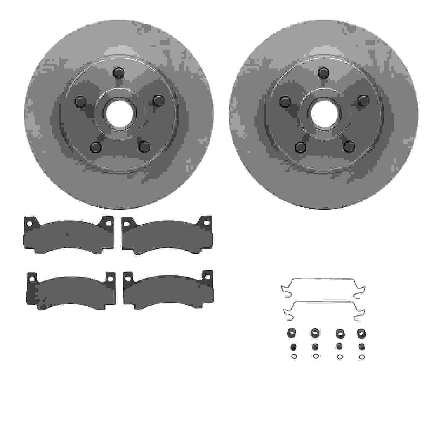 Dynamic Friction Company Disc Brake Kit 6512-39040