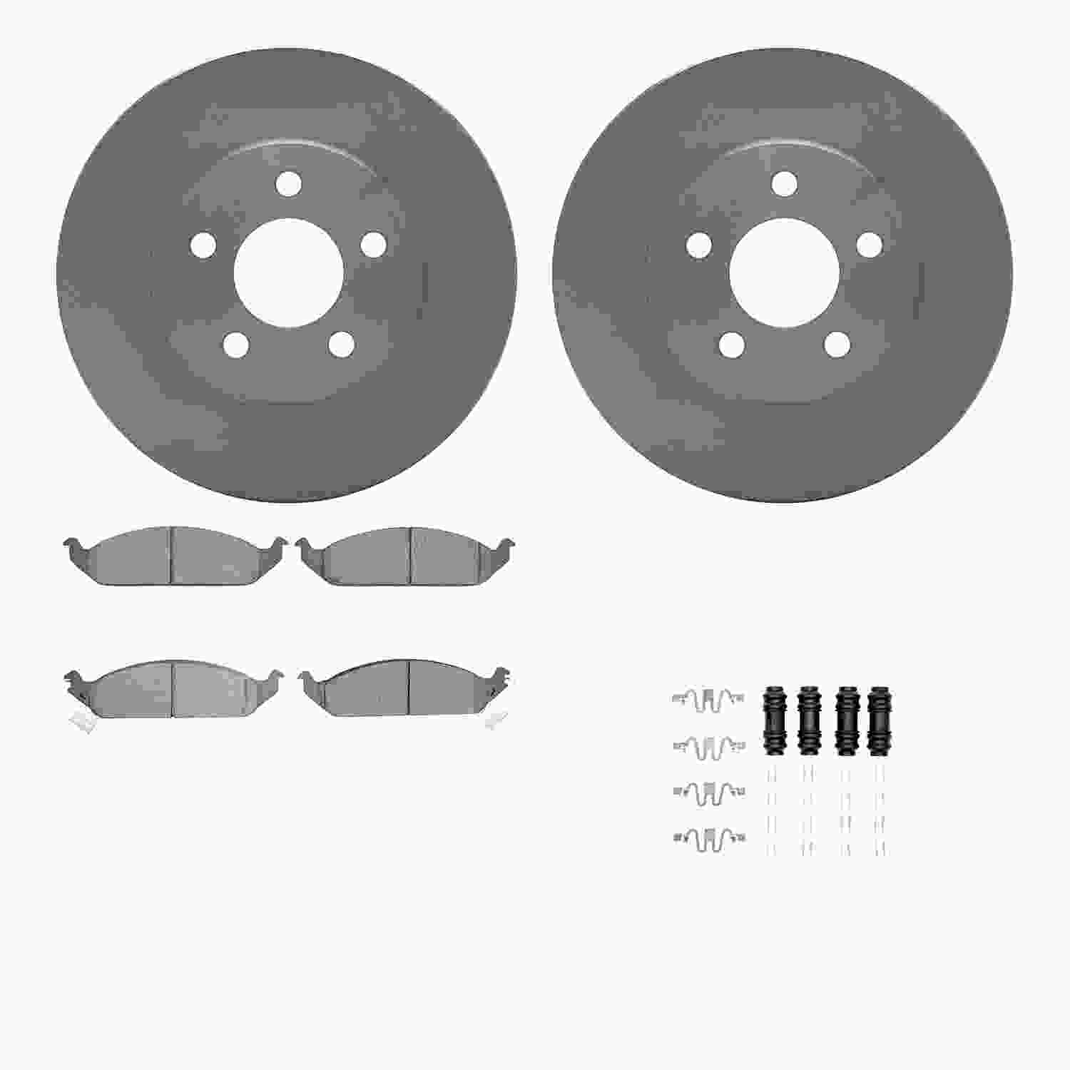 Dynamic Friction Company Disc Brake Kit 6512-39046