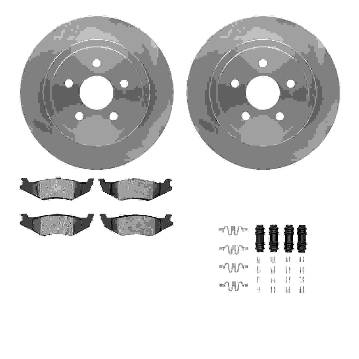 Dynamic Friction Company Disc Brake Kit 6512-39074