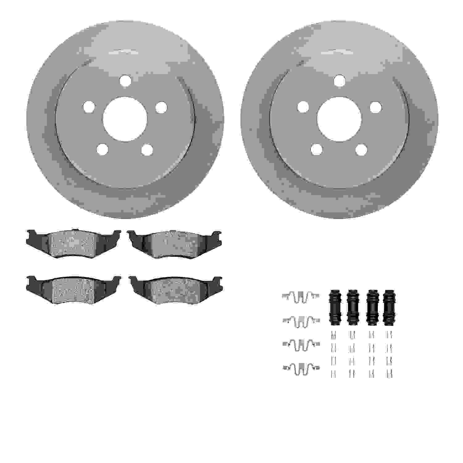 Dynamic Friction Company Disc Brake Kit 6512-39080