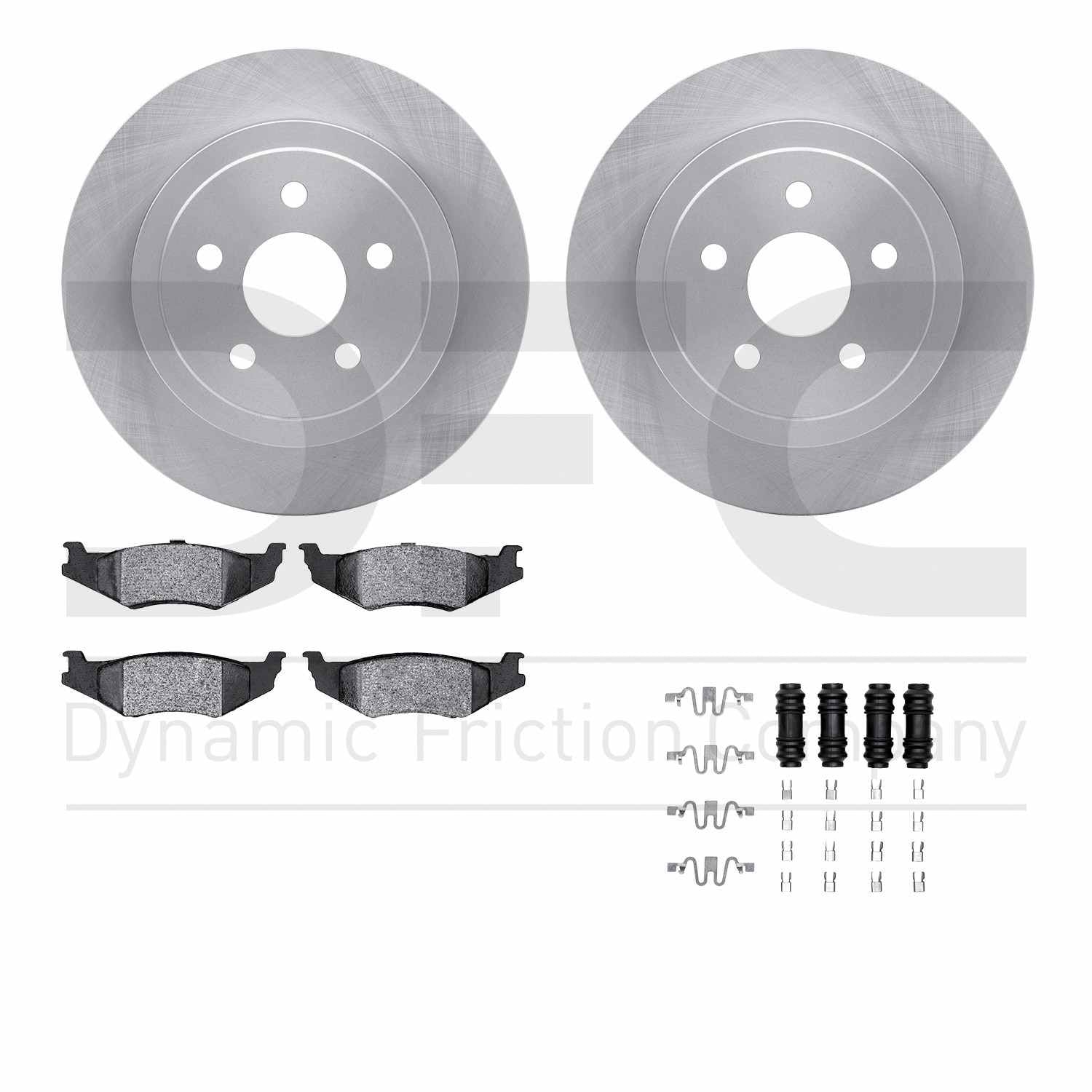 Dynamic Friction Company Disc Brake Kit 6512-39086