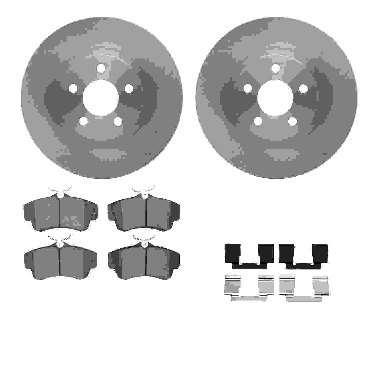 Dynamic Friction Company Disc Brake Kit 6512-39089