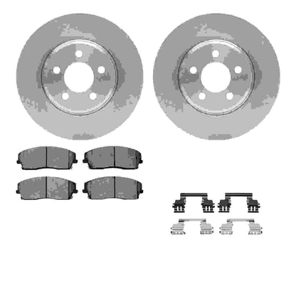 Dynamic Friction Company Disc Brake Kit 6512-39098