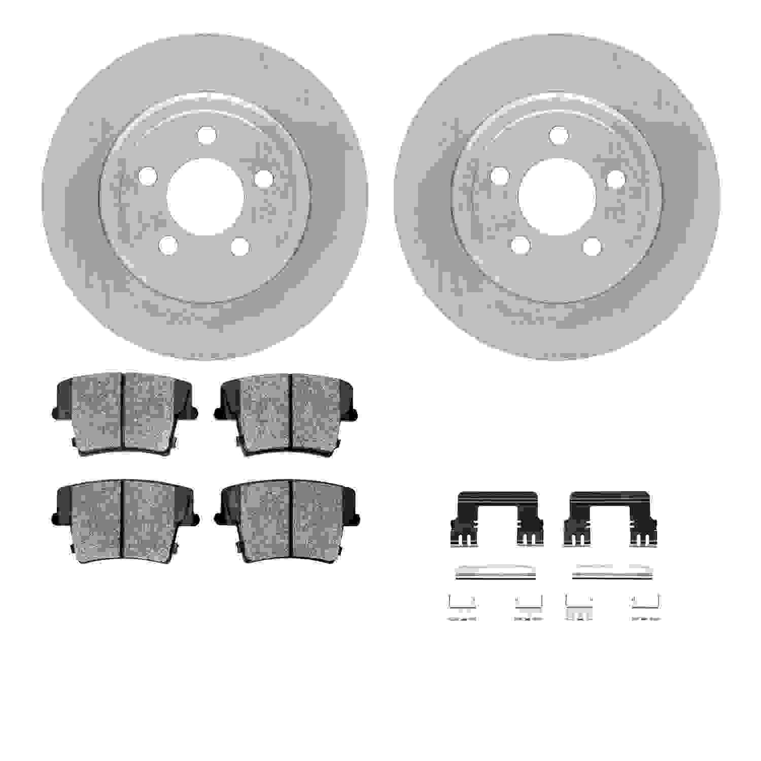 Dynamic Friction Company Disc Brake Kit 6512-39115