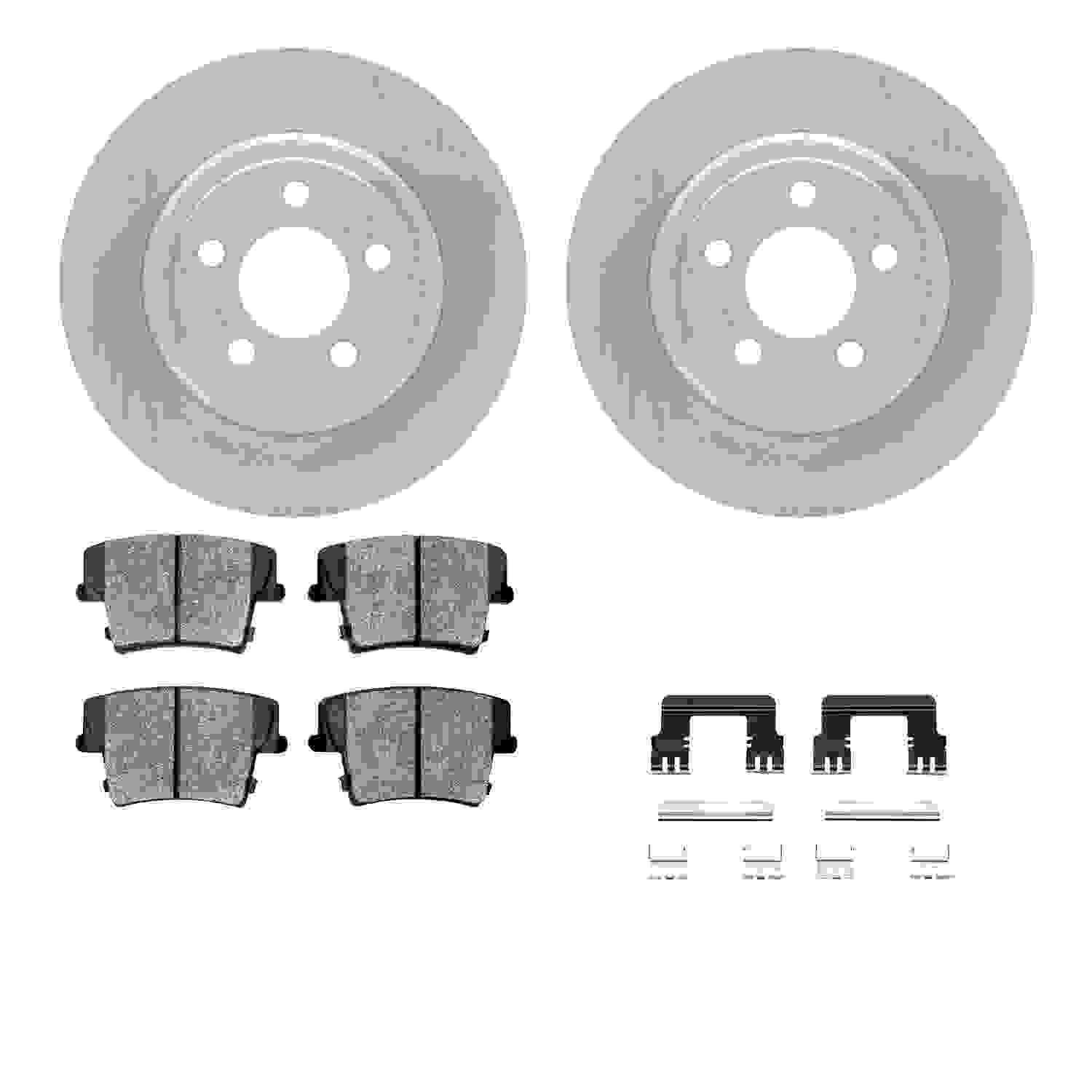 Dynamic Friction Company Disc Brake Kit 6512-39116