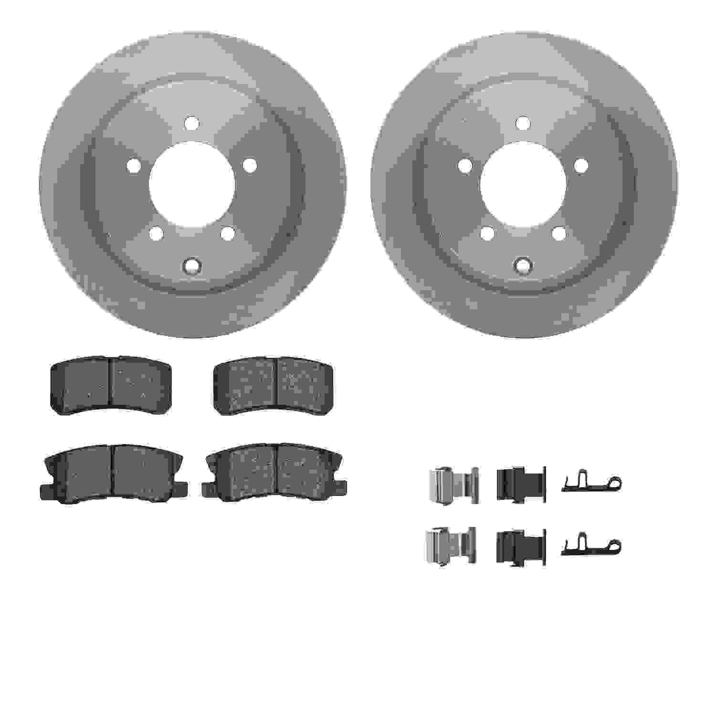 Dynamic Friction Company Disc Brake Kit 6512-39158
