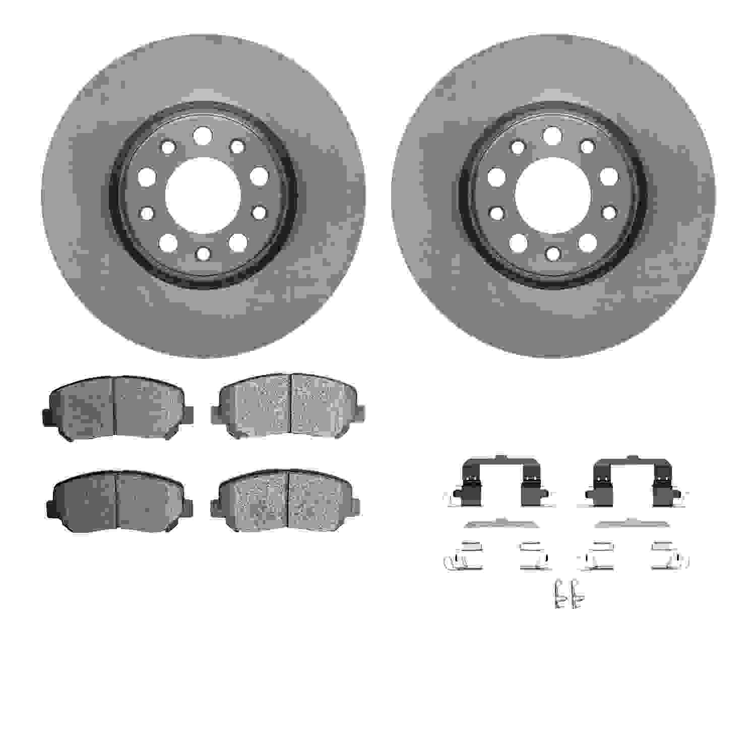 Dynamic Friction Company Disc Brake Kit 6512-39161