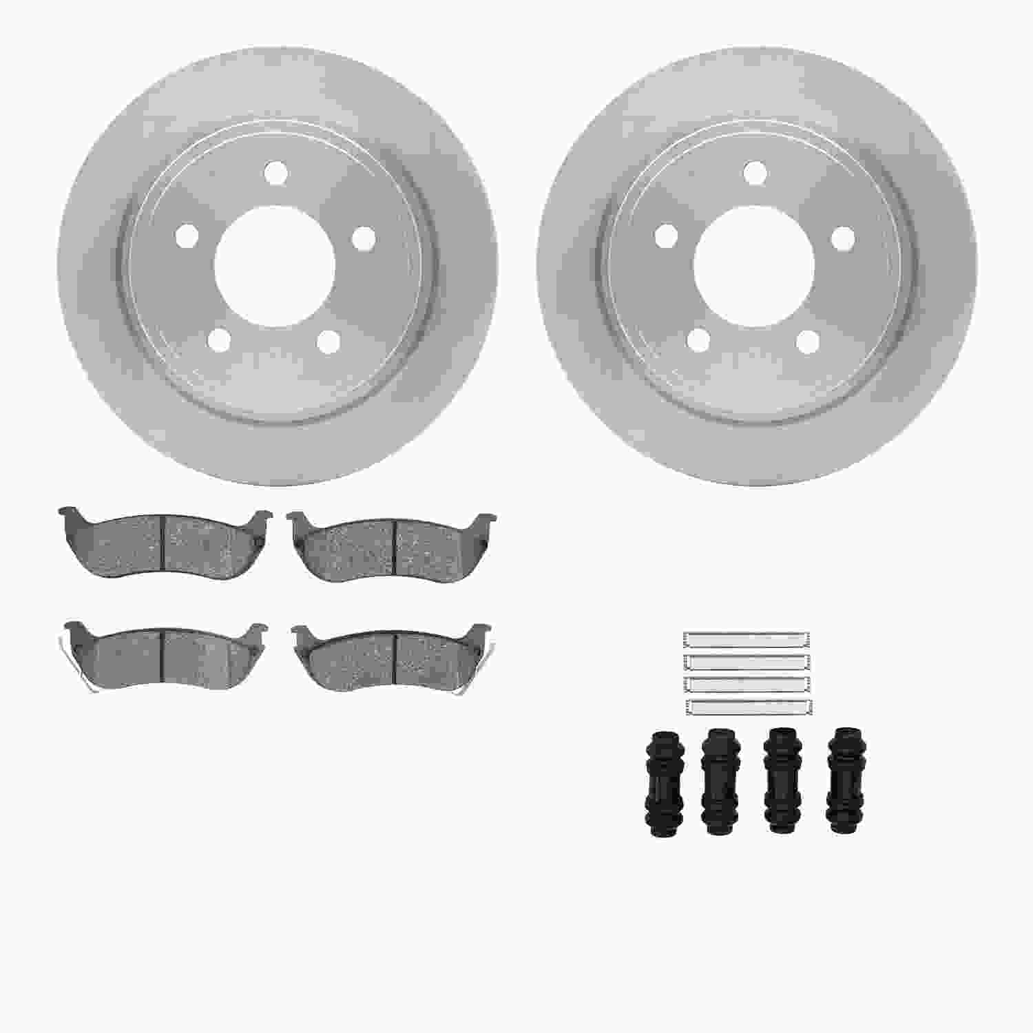 Dynamic Friction Company Disc Brake Kit 6512-39185