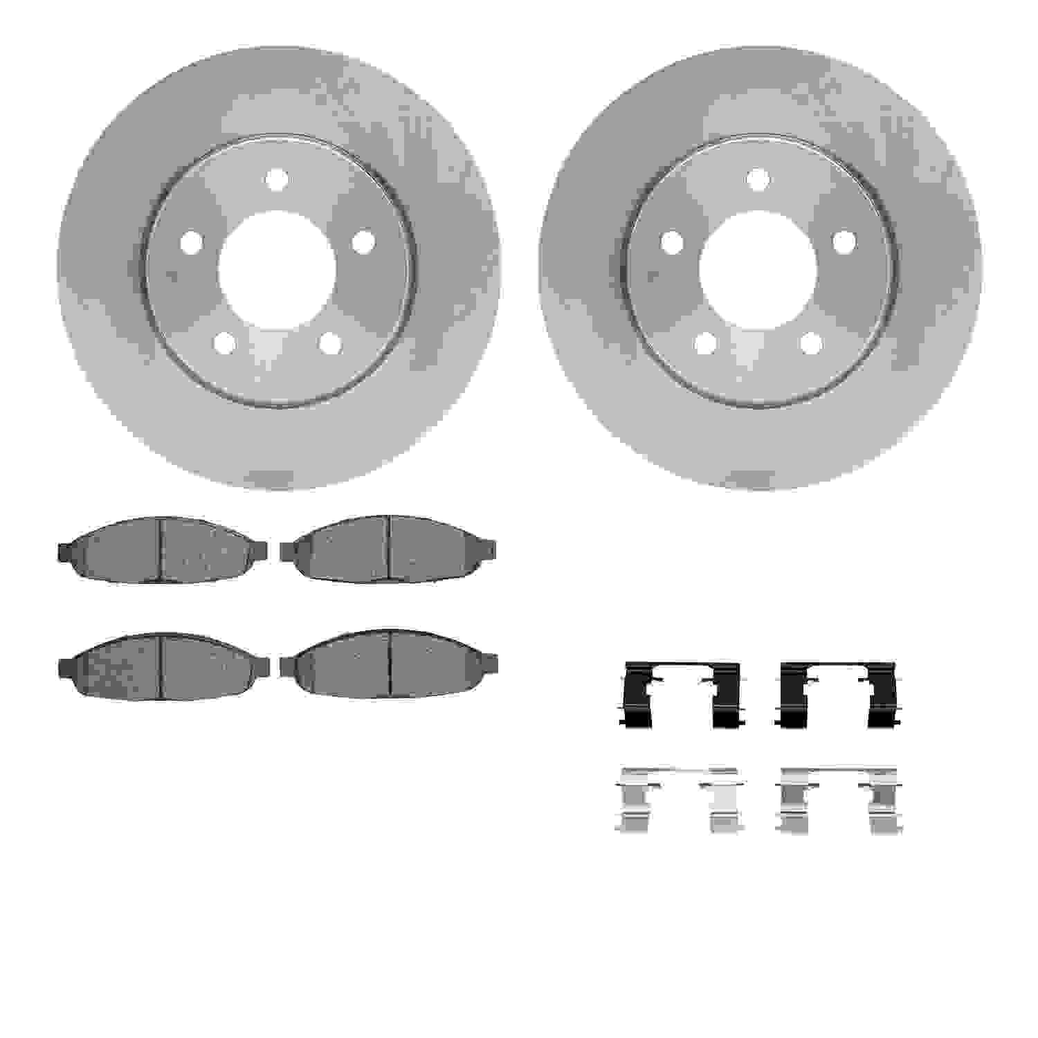 Dynamic Friction Company Disc Brake Kit 6512-39188