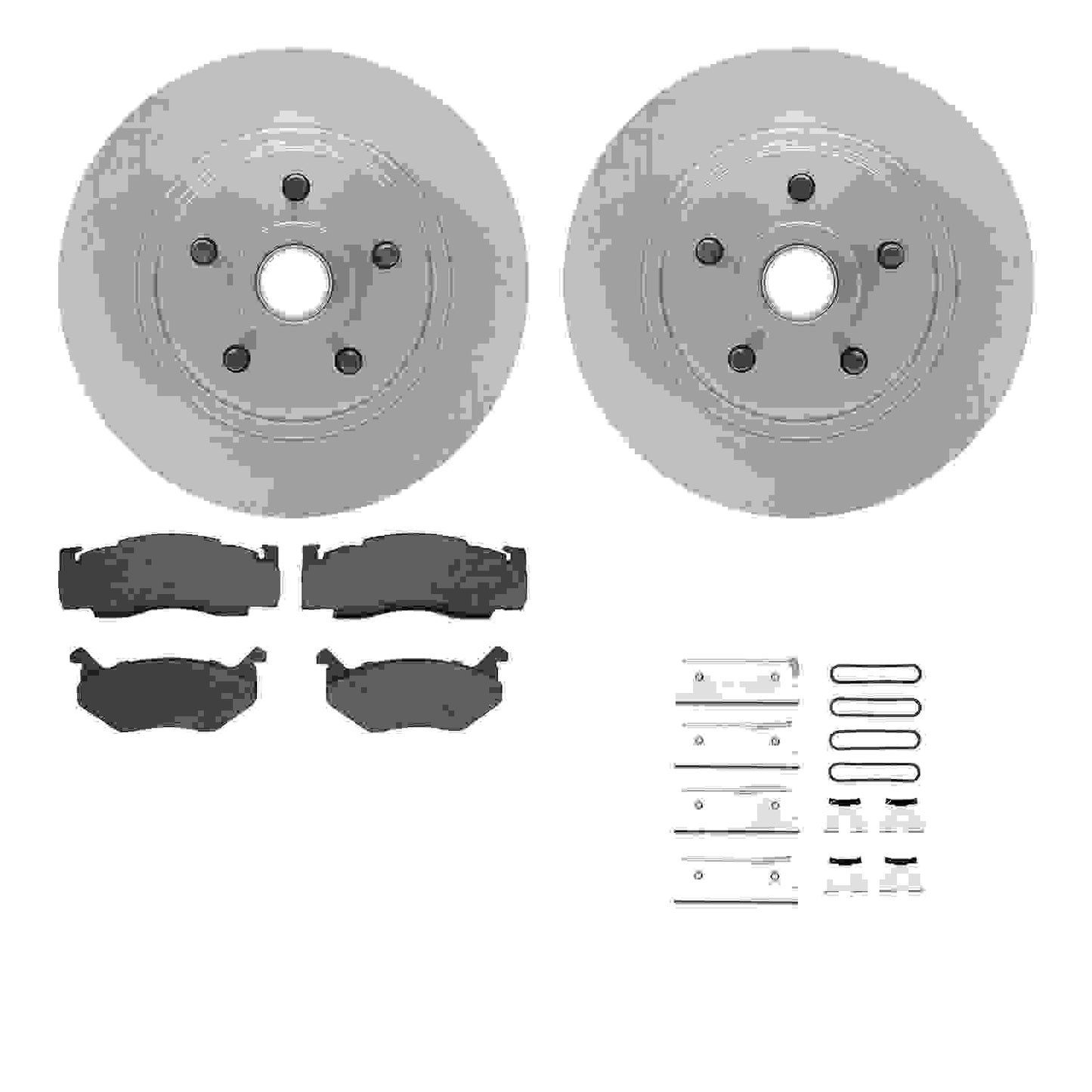 Dynamic Friction Company Disc Brake Kit 6512-40085