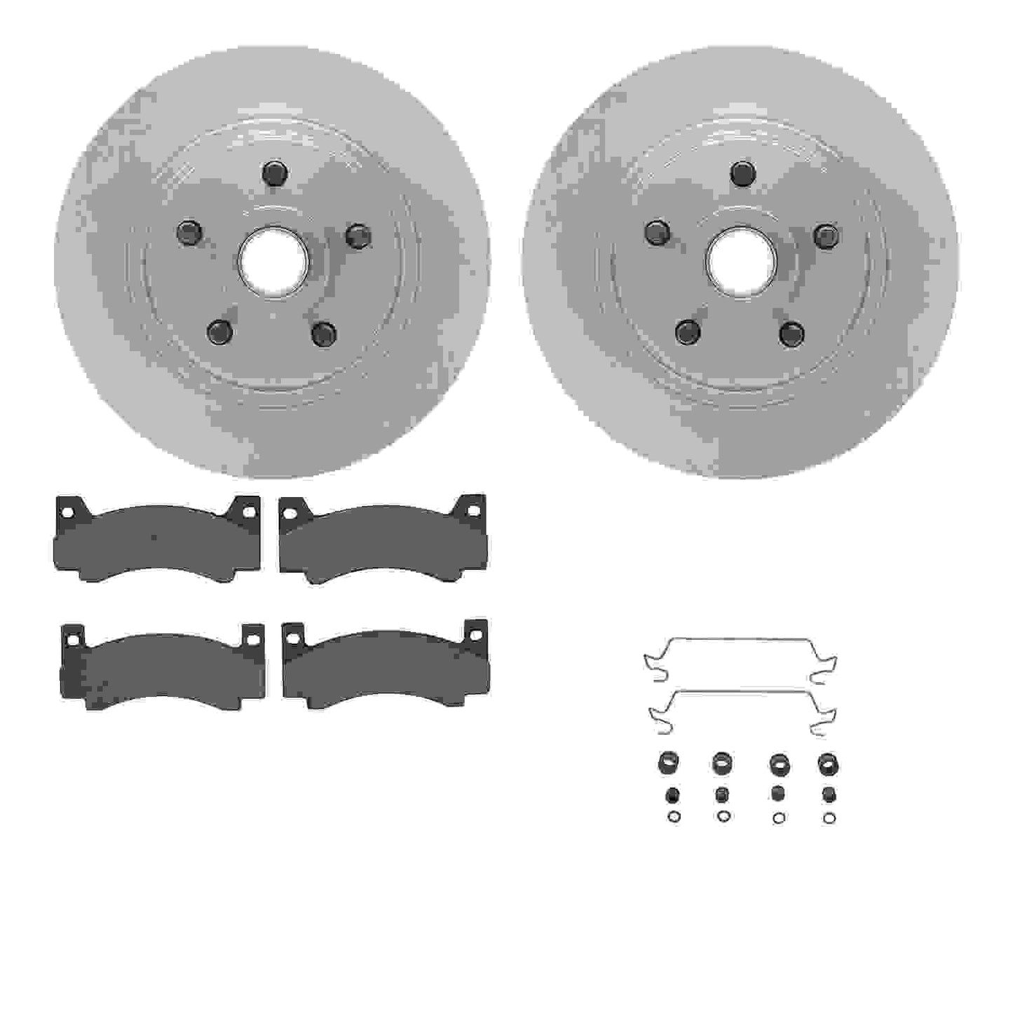 Dynamic Friction Company Disc Brake Kit 6512-40086