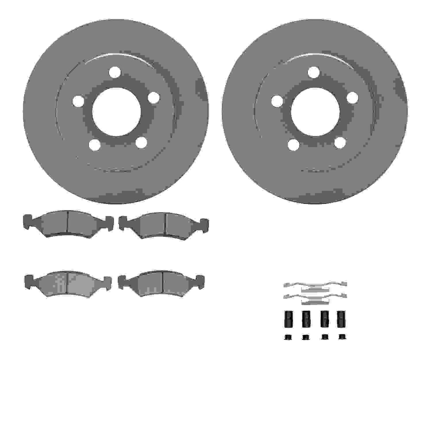 Dynamic Friction Company Disc Brake Kit 6512-40091