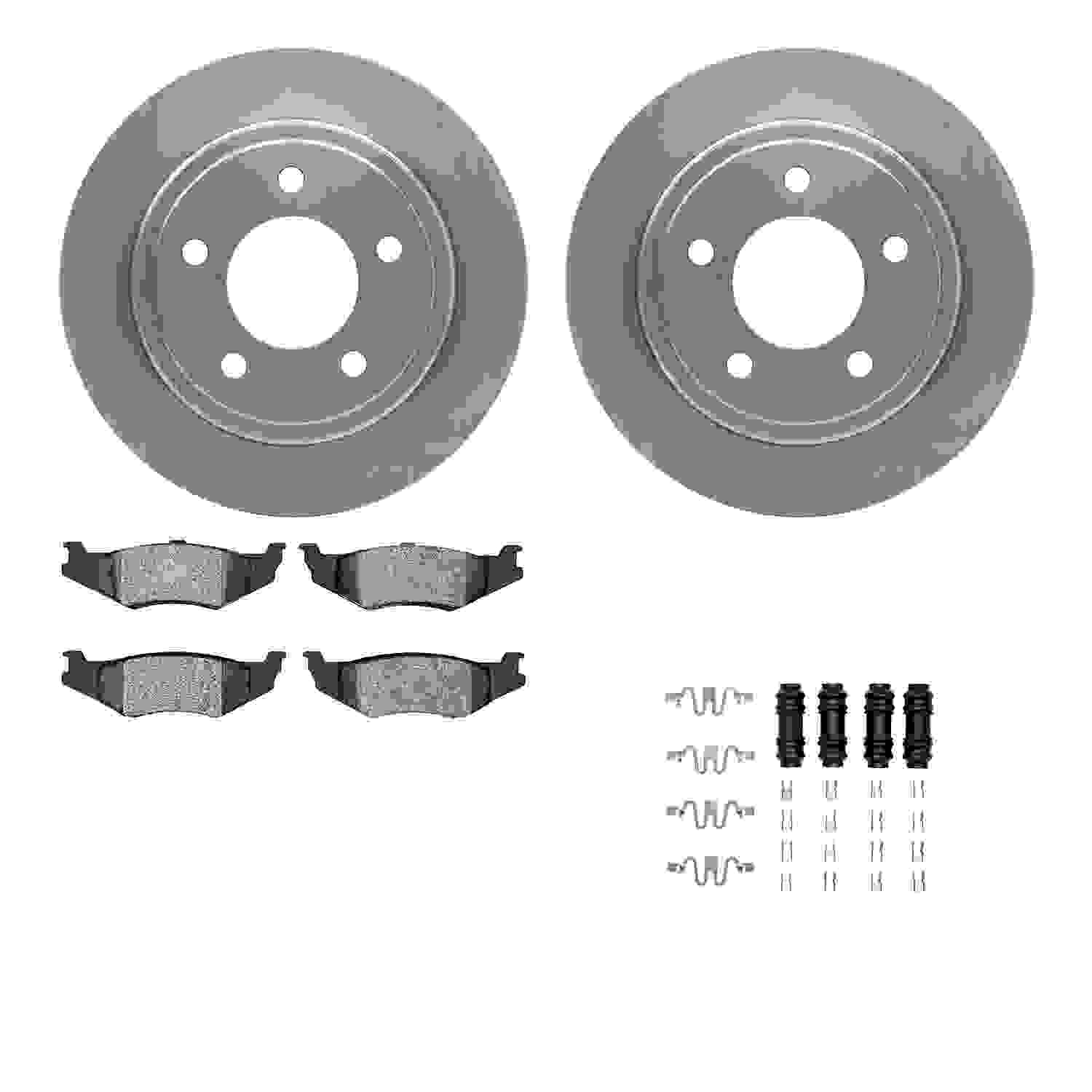 Dynamic Friction Company Disc Brake Kit 6512-40118