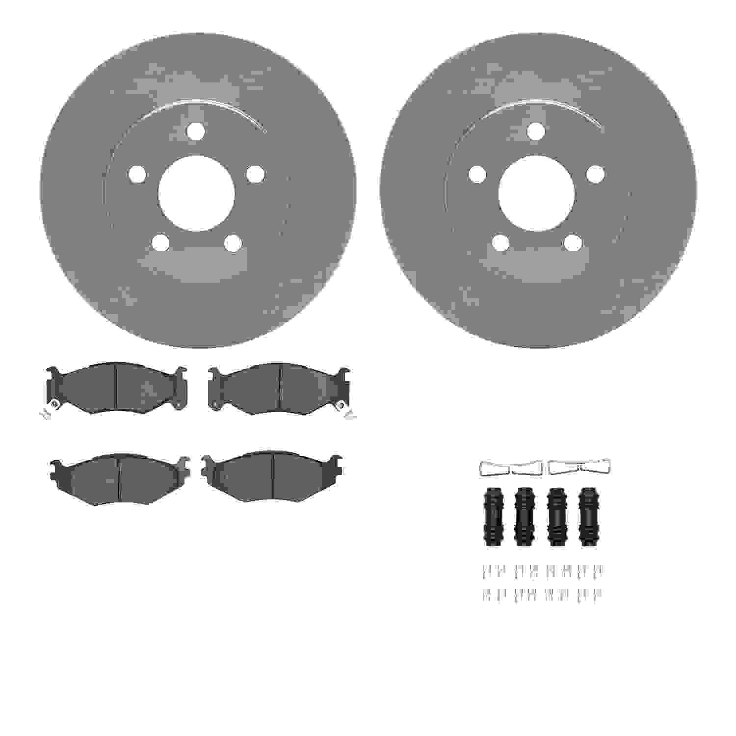 Dynamic Friction Company Disc Brake Kit 6512-40143