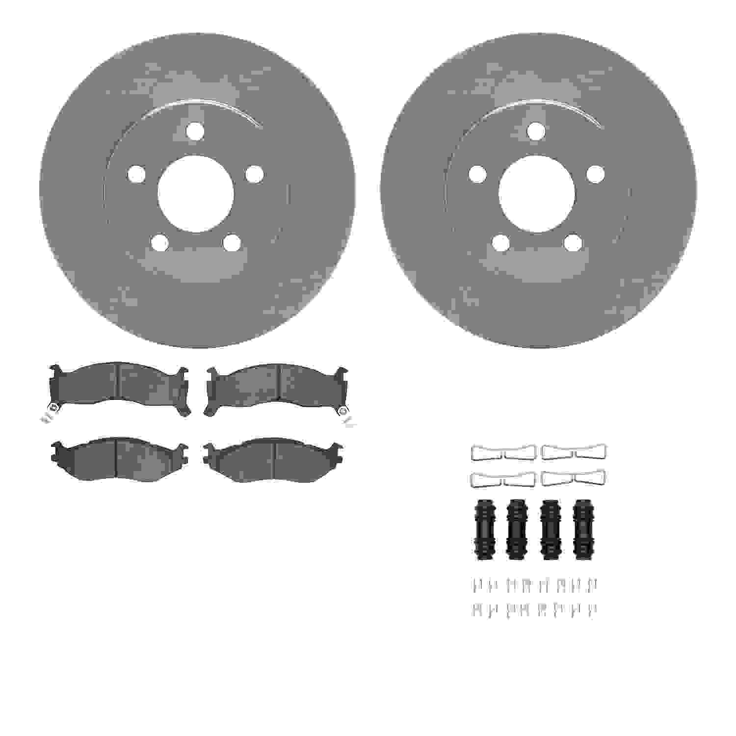 Dynamic Friction Company Disc Brake Kit 6512-40144