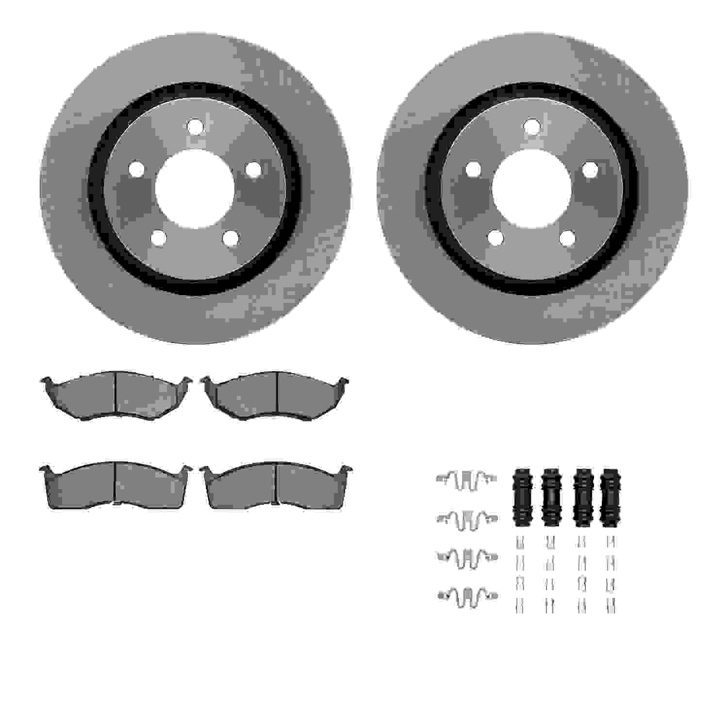 Dynamic Friction Company Disc Brake Kit 6512-40157