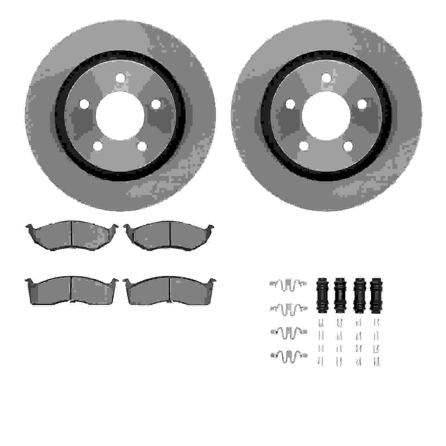 Dynamic Friction Company Disc Brake Kit 6512-40158