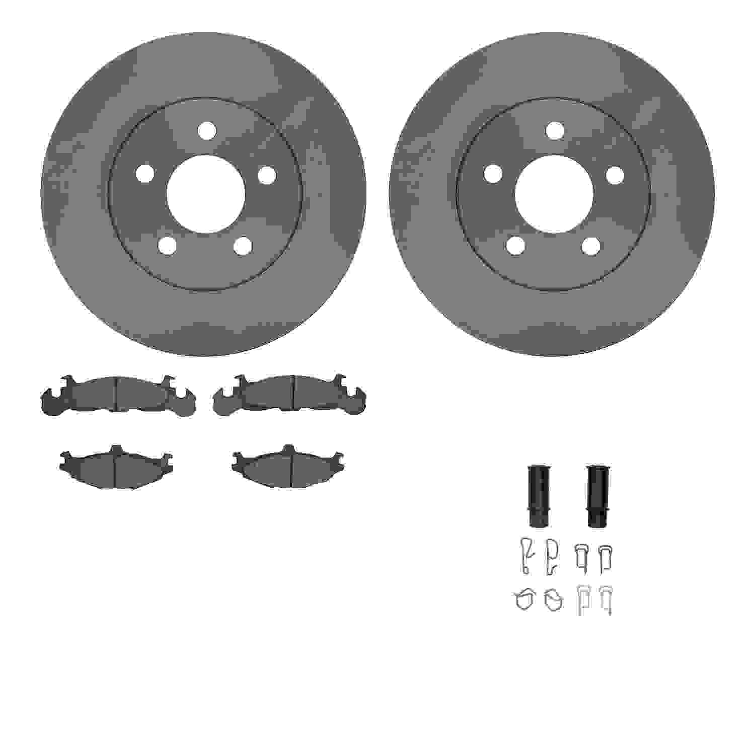 Dynamic Friction Company Disc Brake Kit 6512-40197