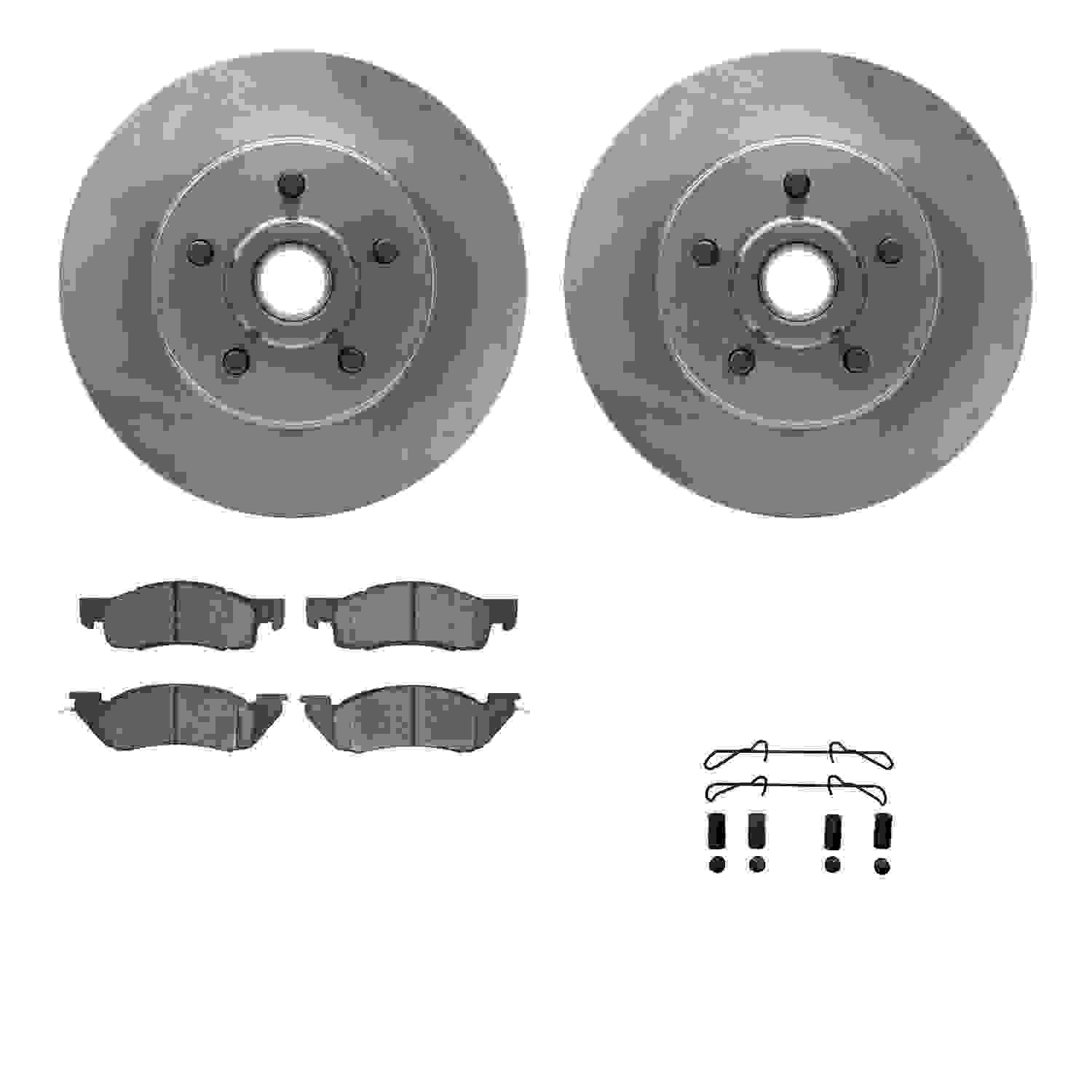 Dynamic Friction Company Disc Brake Kit 6512-40212