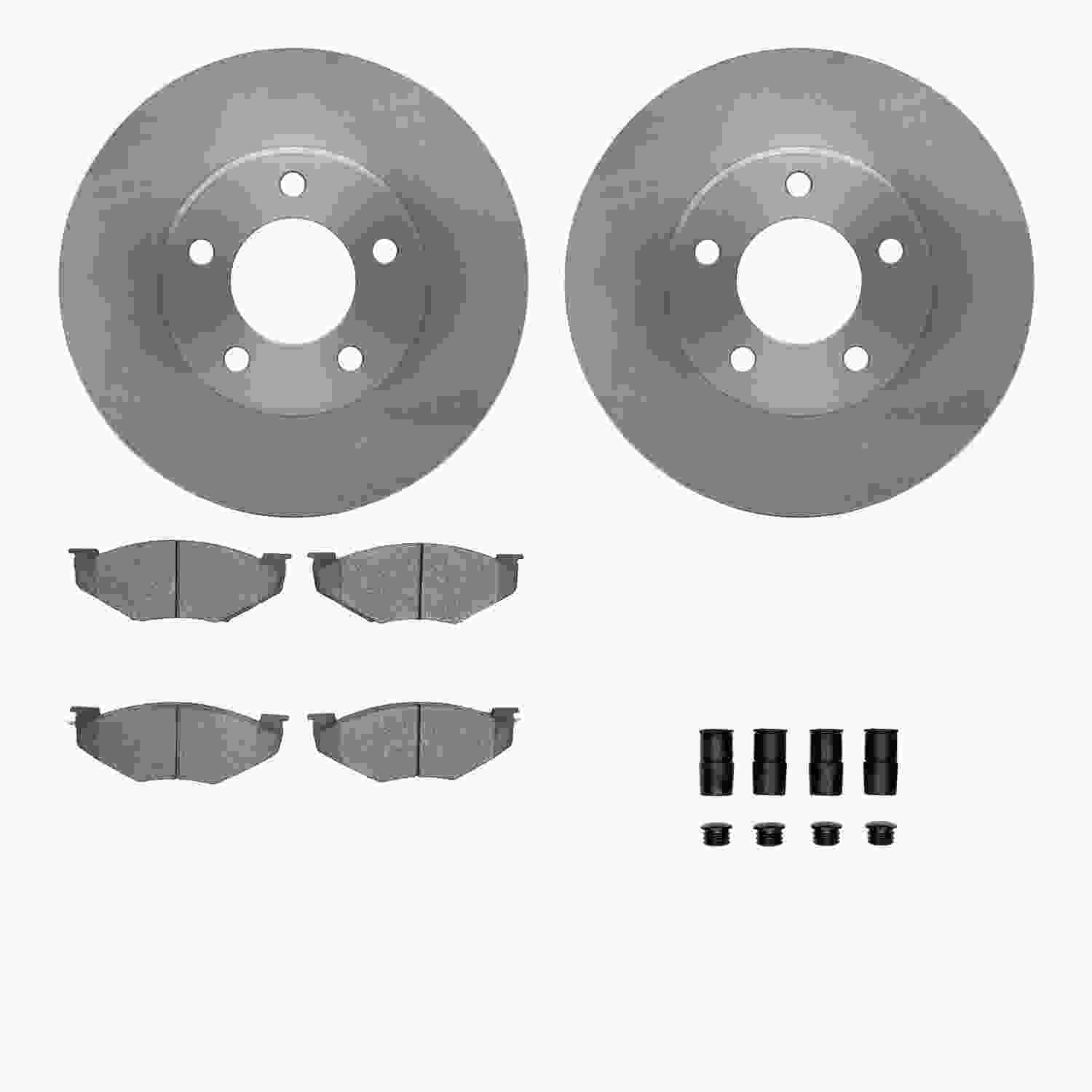 Dynamic Friction Company Disc Brake Kit 6512-40215