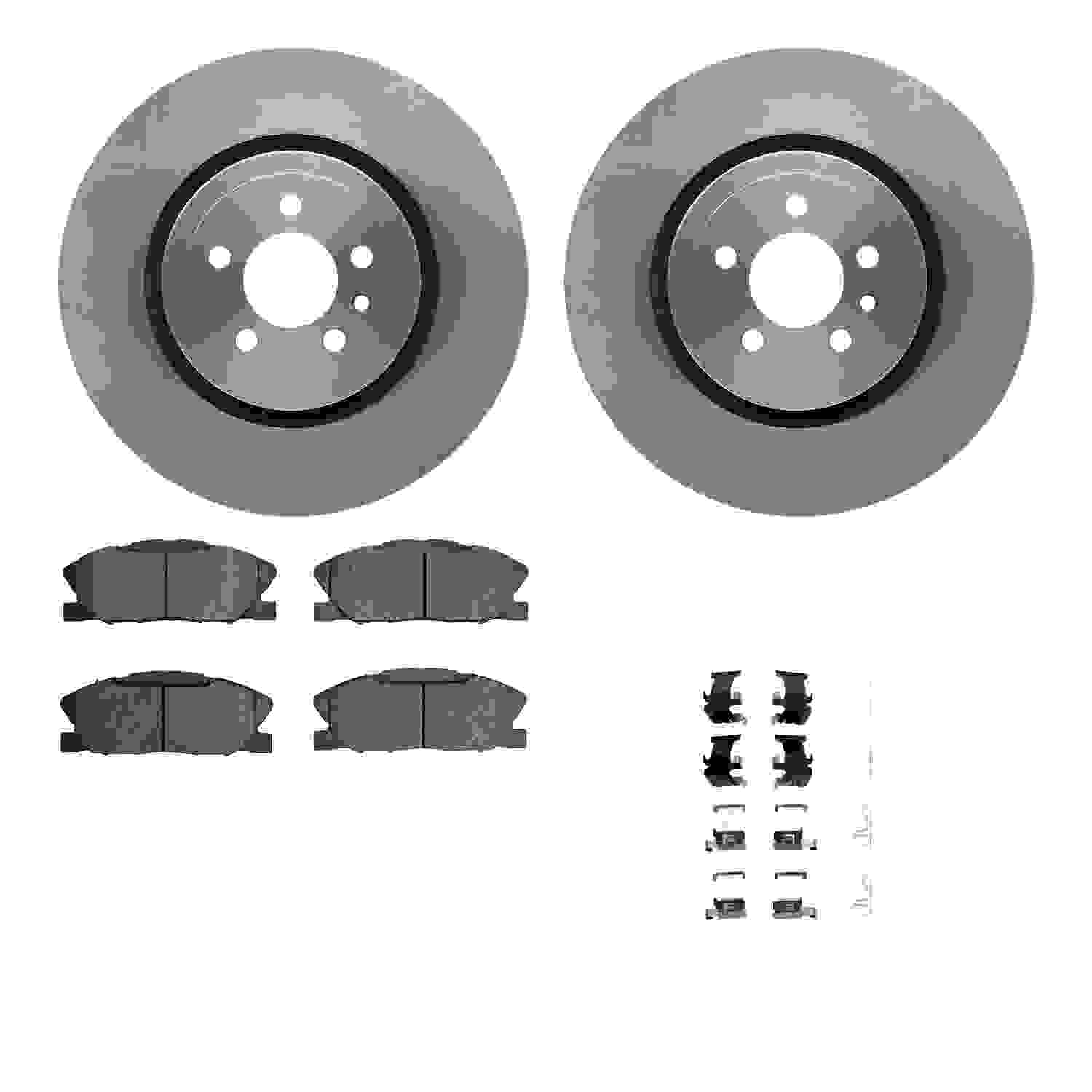 Dynamic Friction Company Disc Brake Kit 6512-40234