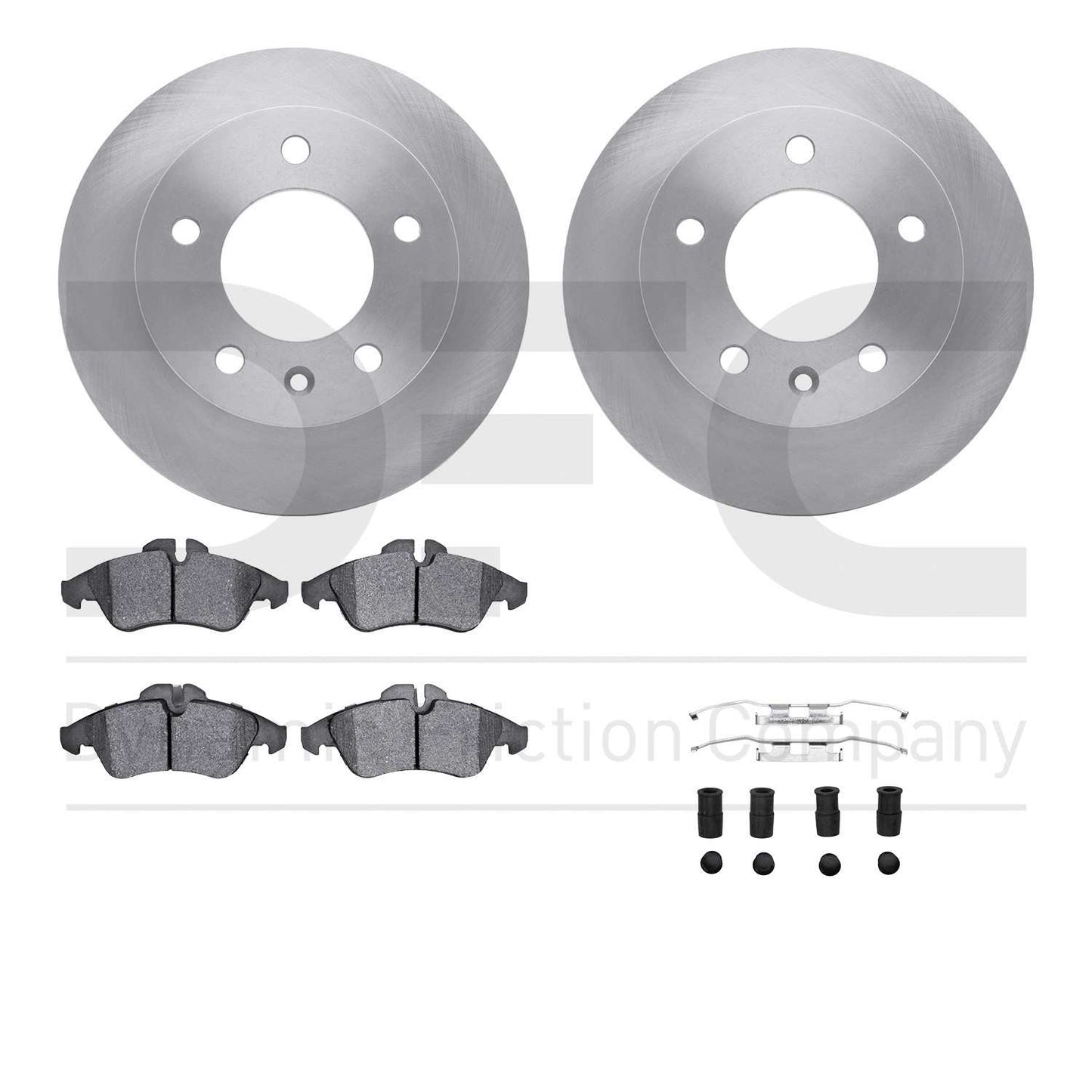 Dynamic Friction Company Disc Brake Kit 6512-40253