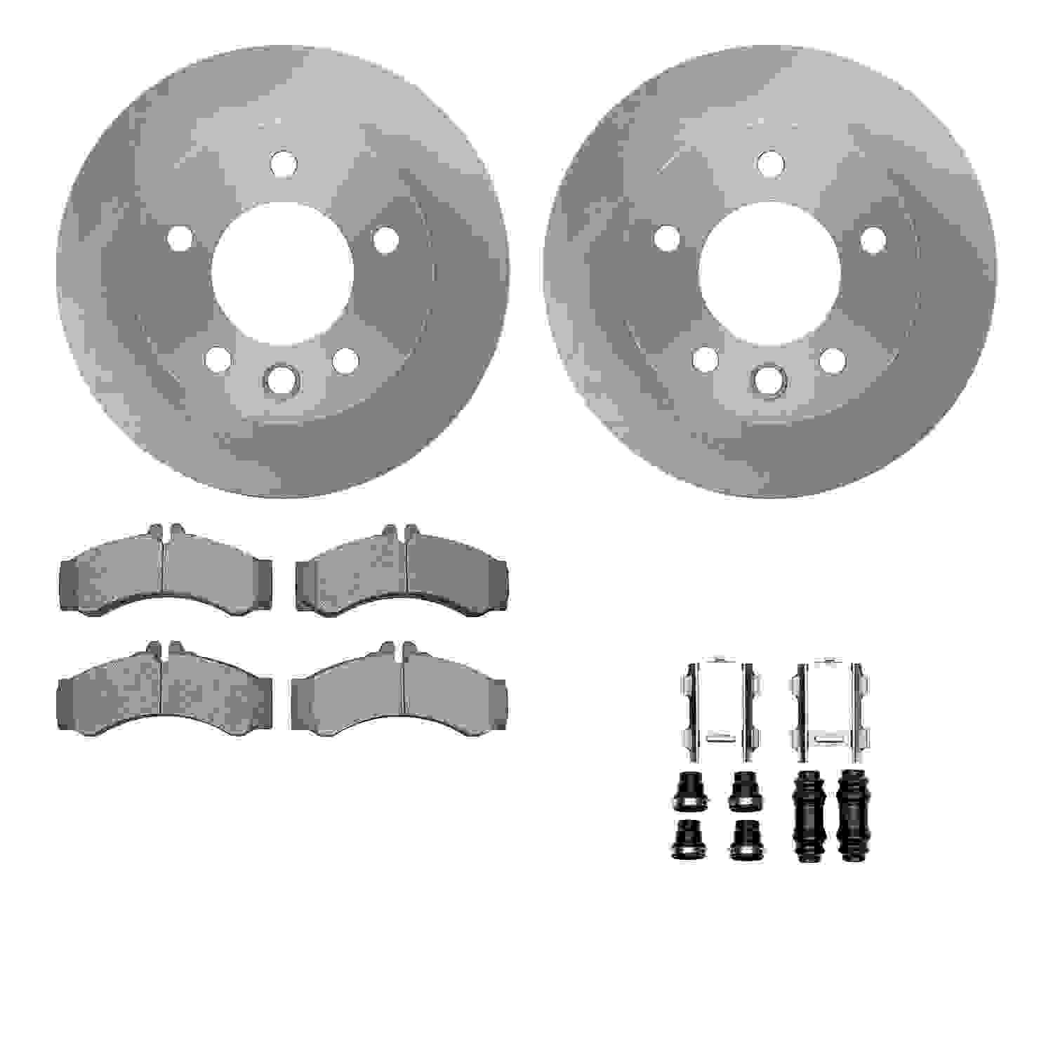 Dynamic Friction Company Disc Brake Kit 6512-40258