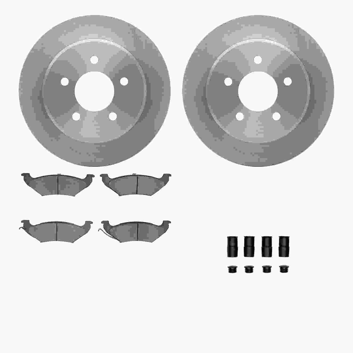 Dynamic Friction Company Disc Brake Kit 6512-40278