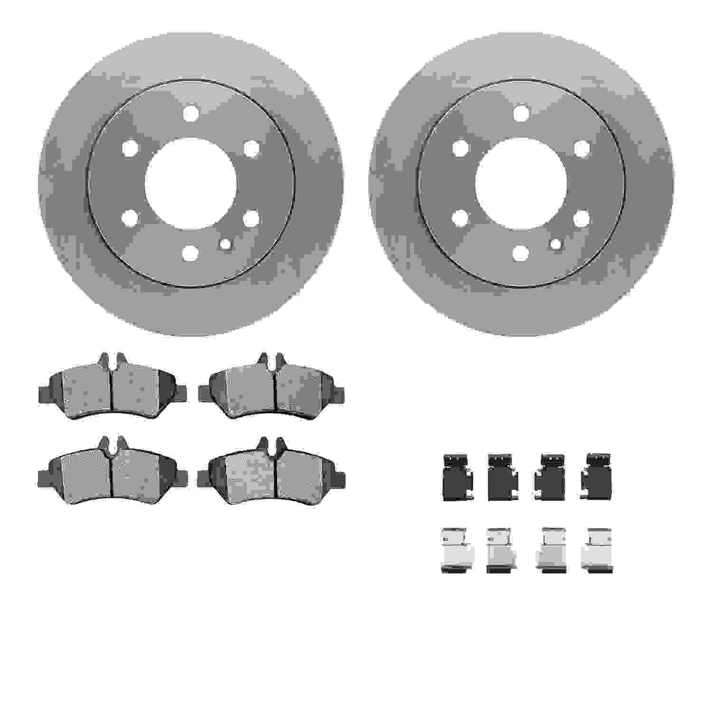 Dynamic Friction Company Disc Brake Kit 6512-40282