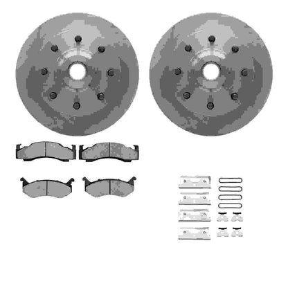 Dynamic Friction Company Disc Brake Kit 6512-40312