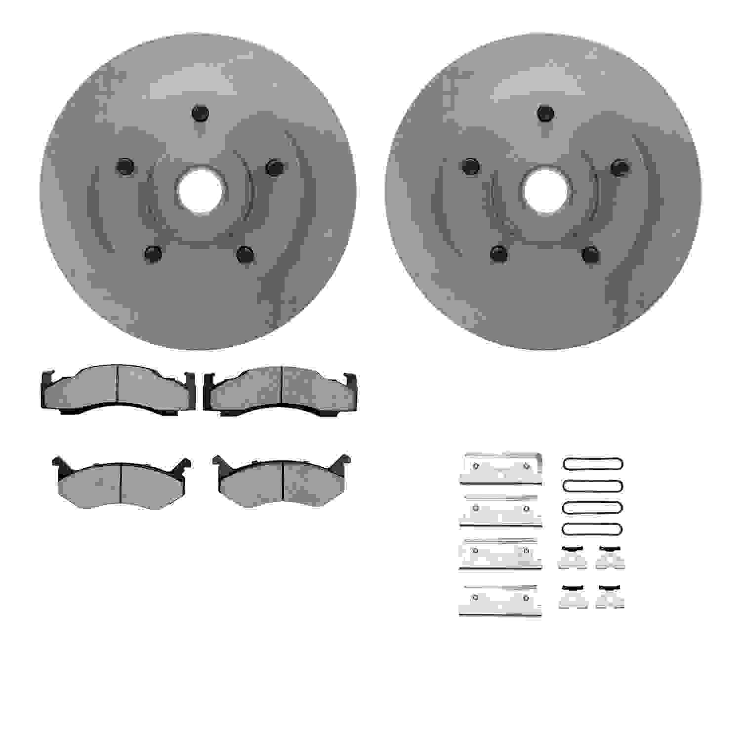 Dynamic Friction Company Disc Brake Kit 6512-40327