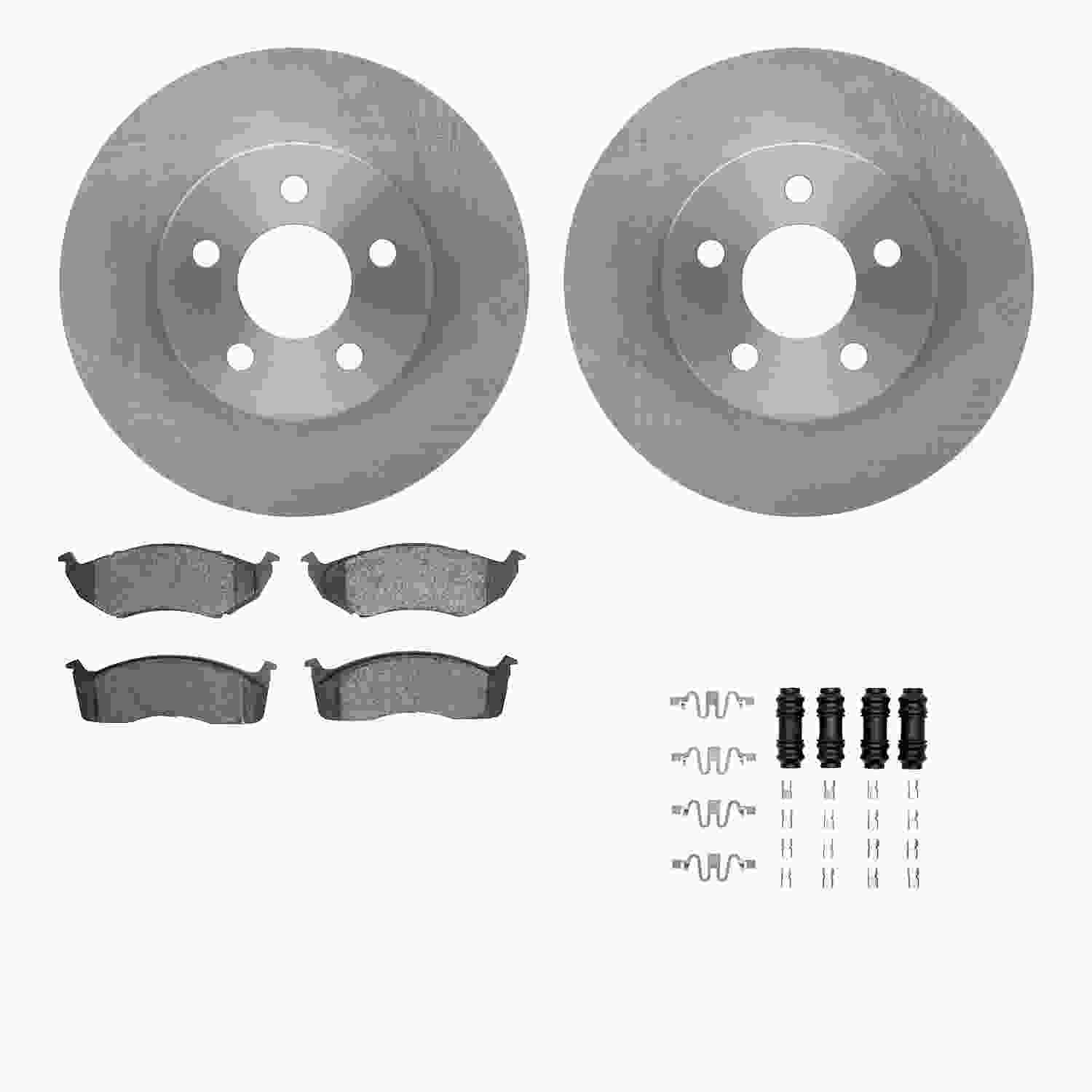 Dynamic Friction Company Disc Brake Kit 6512-40378