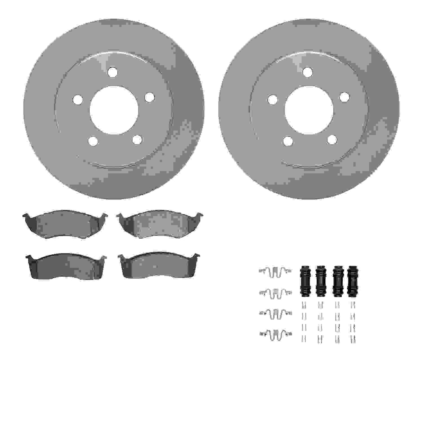 Dynamic Friction Company Disc Brake Kit 6512-40393