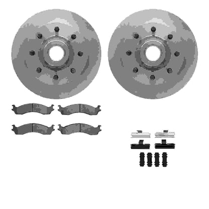 Dynamic Friction Company Disc Brake Kit 6512-40396