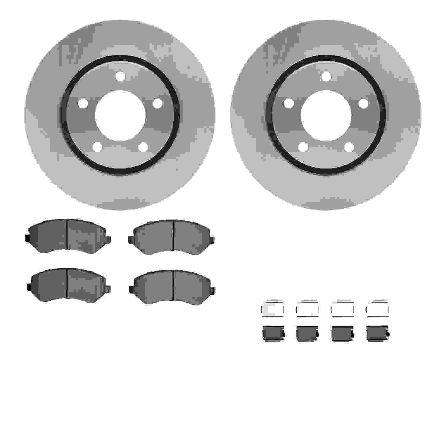 Dynamic Friction Company Disc Brake Kit 6512-40411