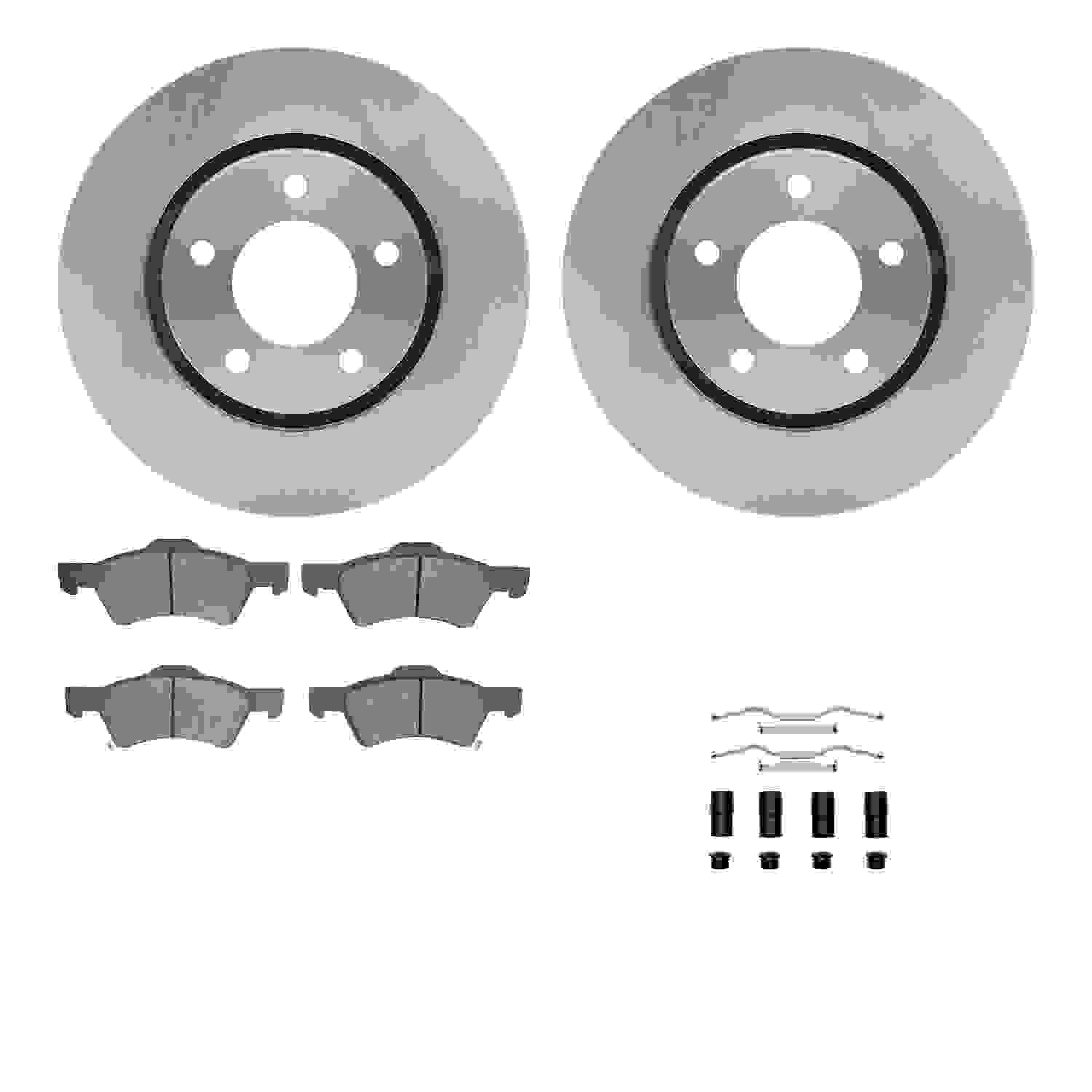 Dynamic Friction Company Disc Brake Kit 6512-40412