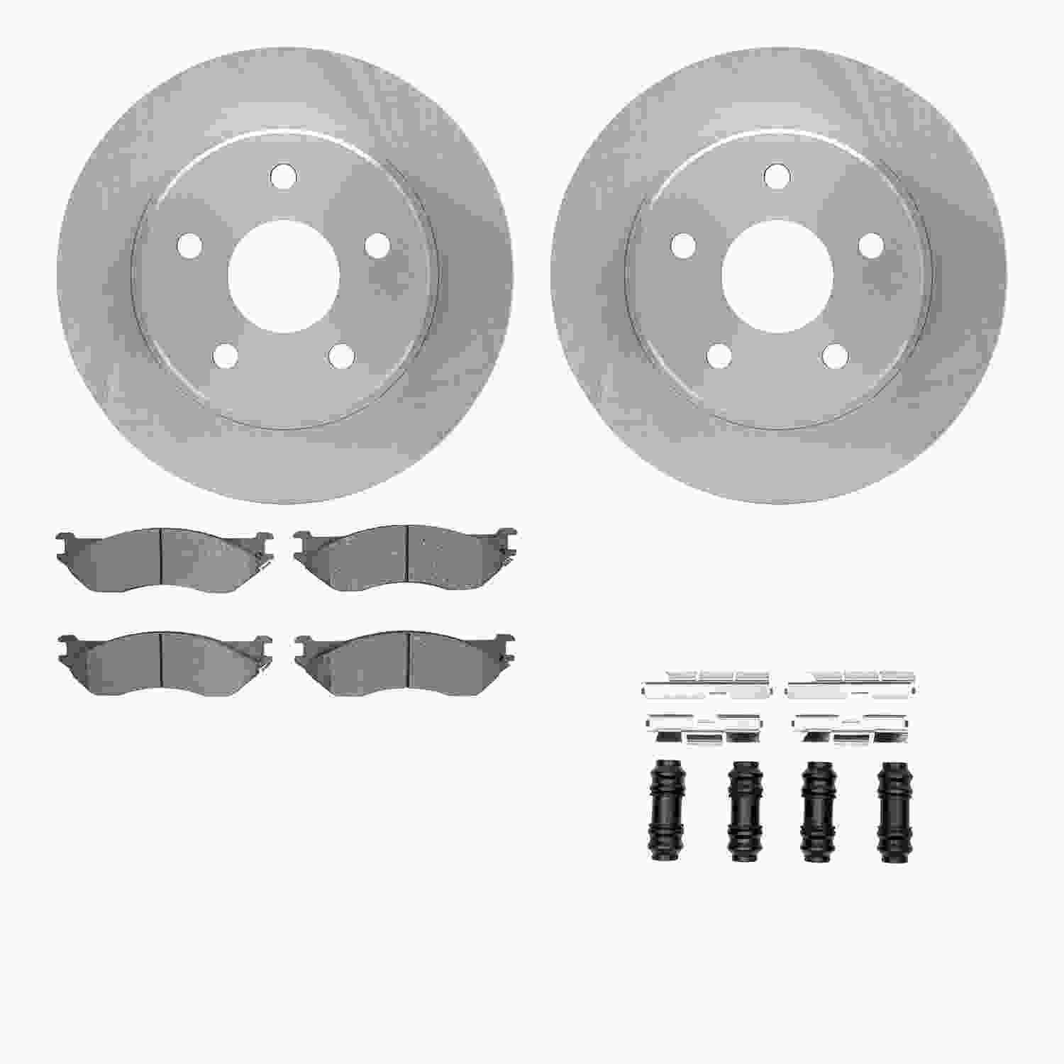 Dynamic Friction Company Disc Brake Kit 6512-40423