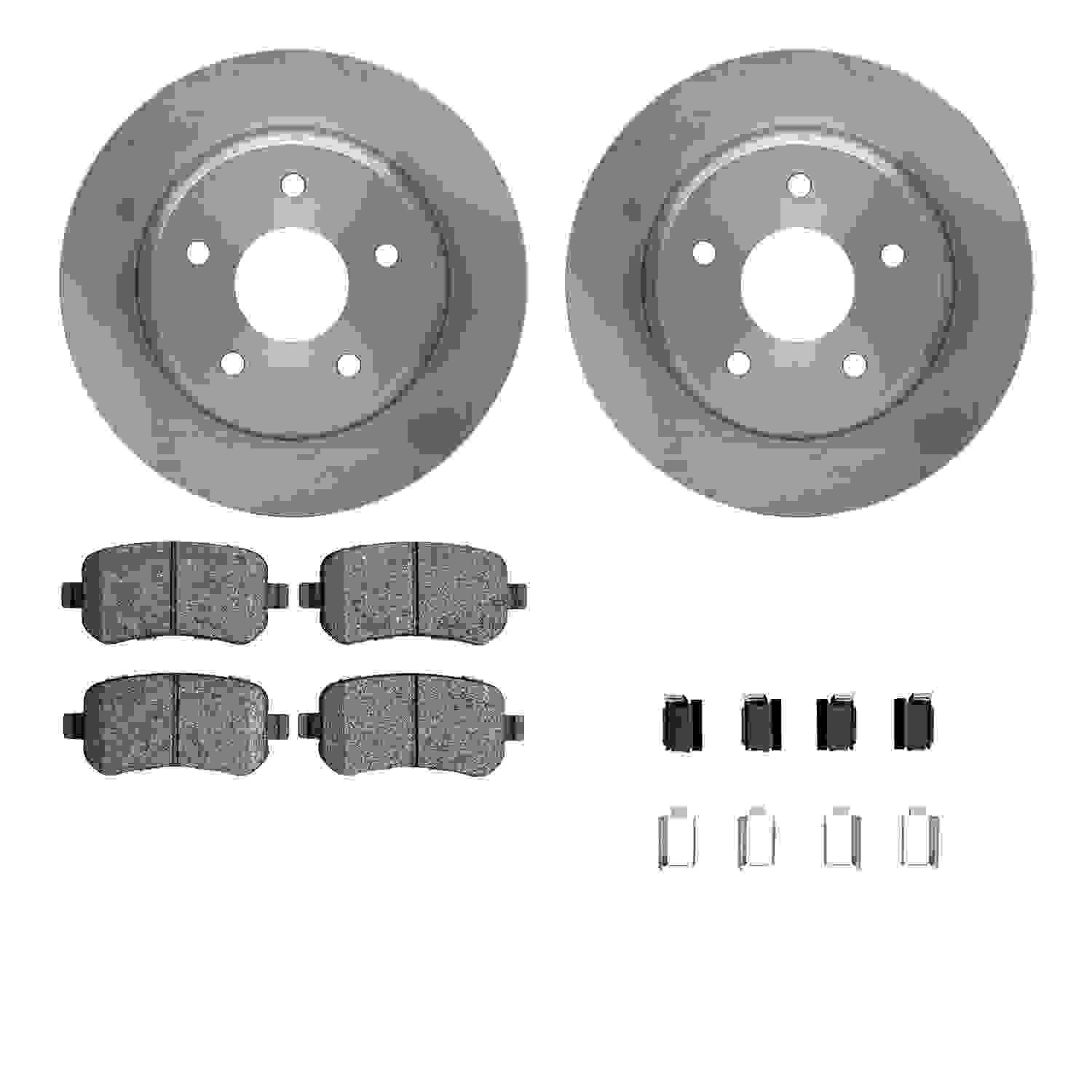 Dynamic Friction Company Disc Brake Kit 6512-40477