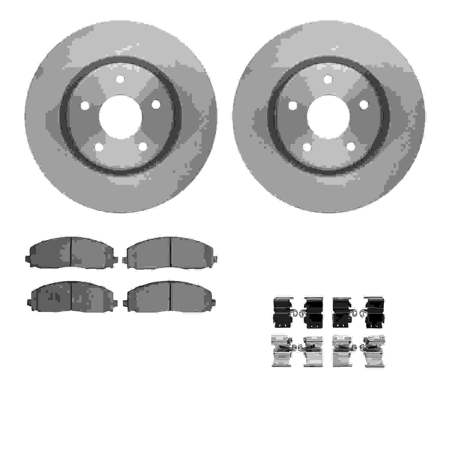 Dynamic Friction Company Disc Brake Kit 6512-40492