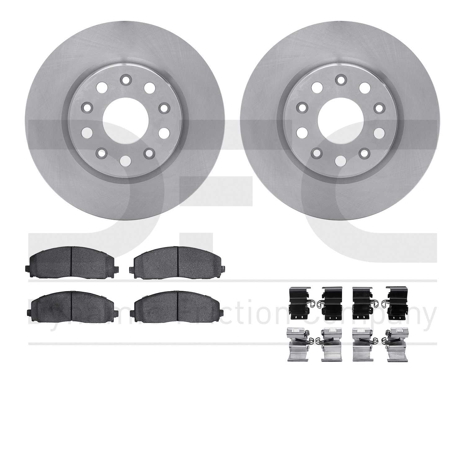 Dynamic Friction Company Disc Brake Kit 6512-42000