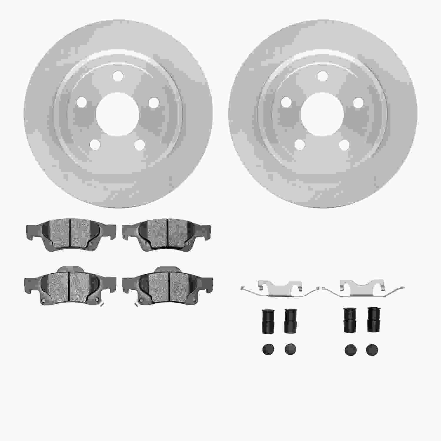 Dynamic Friction Company Disc Brake Kit 6512-42058