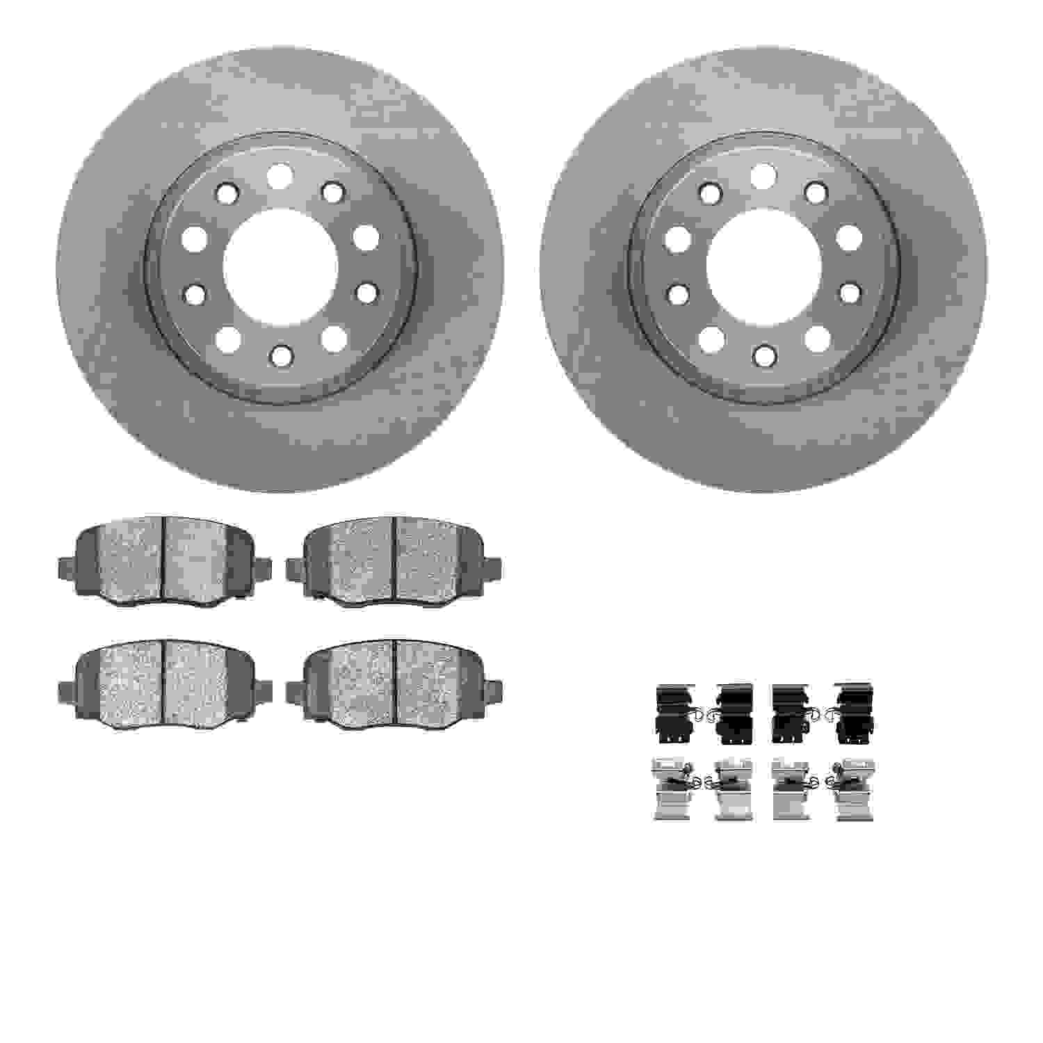 Dynamic Friction Company Disc Brake Kit 6512-42108